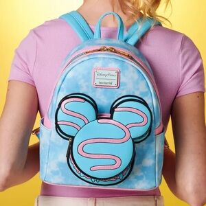 NEW Disney Eats Macaron Loungefly Mini Backpack